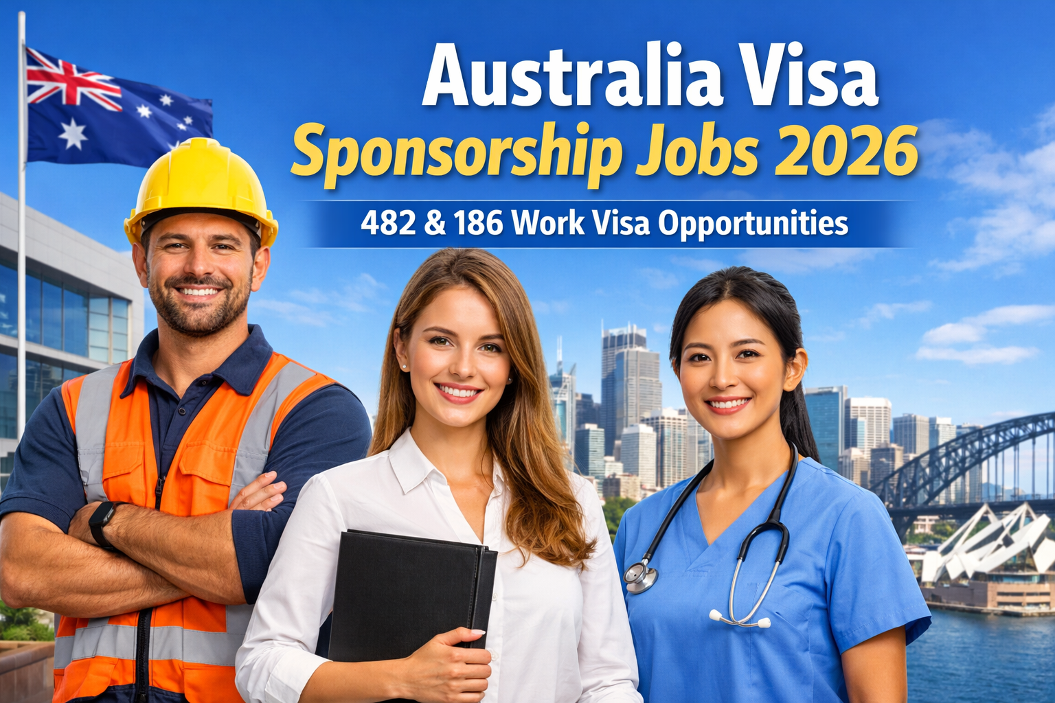 Australia 482 & 186 Visa Sponsorship Jobs 2026