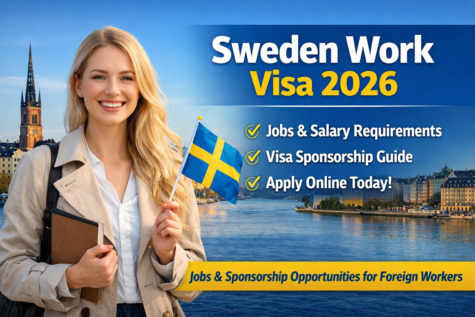 Sweden Hiring Foreign Workers in 2026