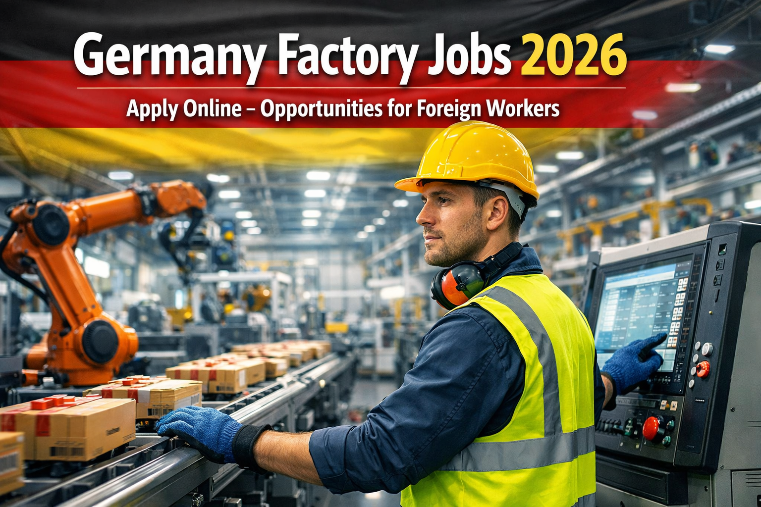 A little knowledge of German would do, though there are also international work places that are in the English language.