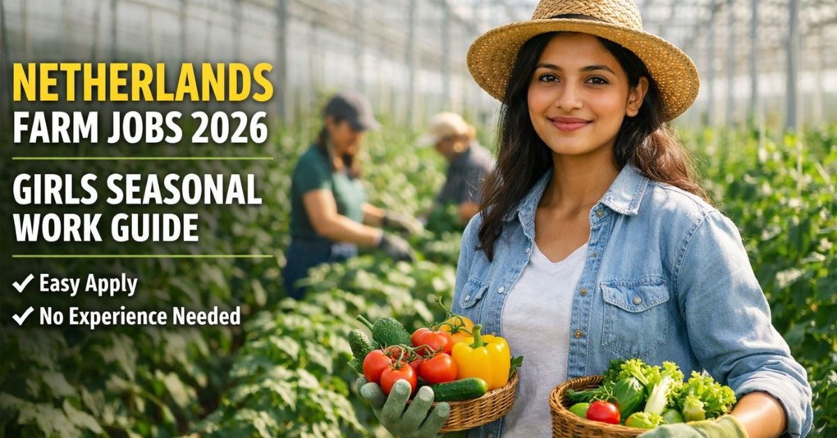 Farm Worker Jobs in Netherlands 2026