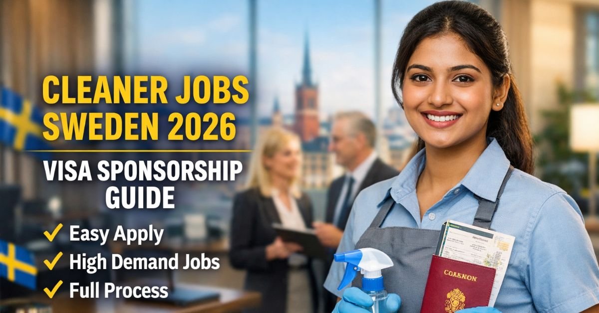 Cleaner Jobs in Sweden 2026