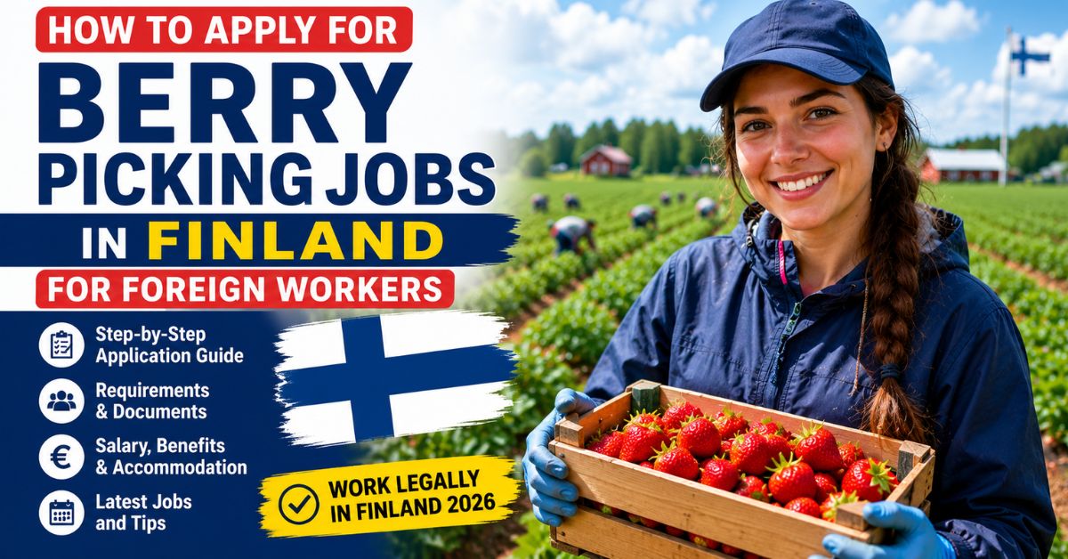 How to Apply for Berry Picking Jobs in Finland for Foreign Workers