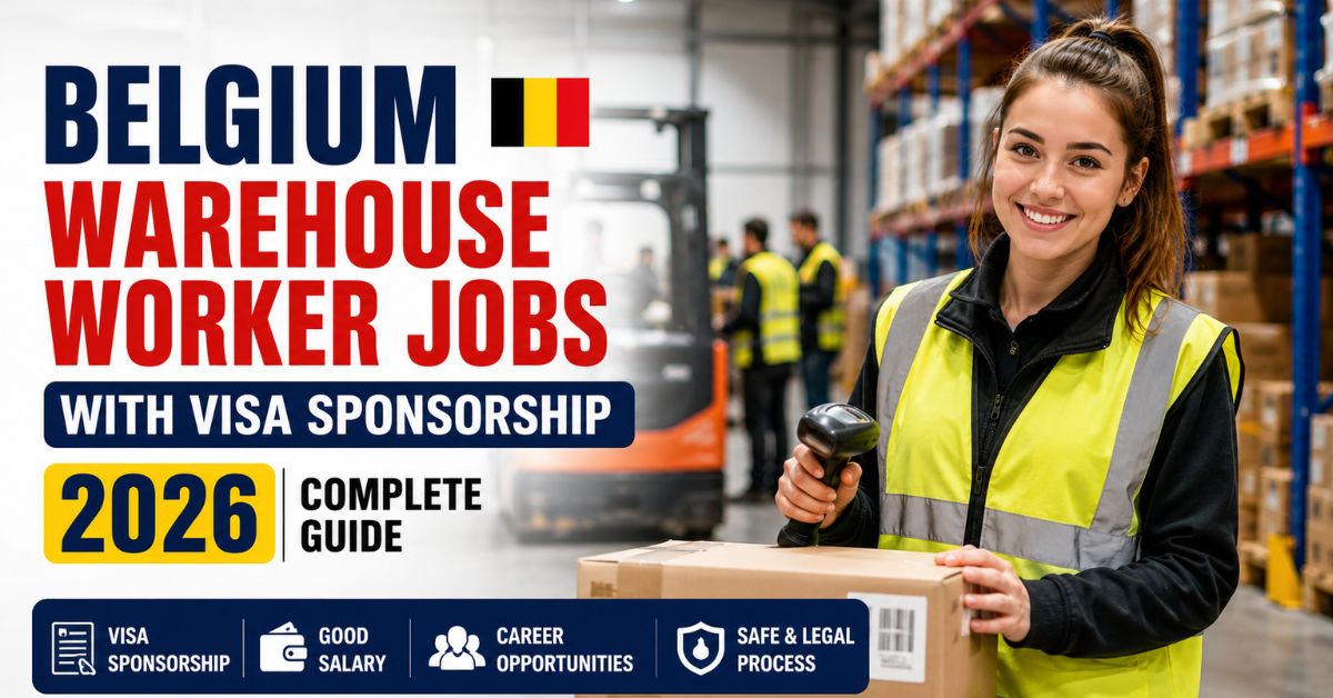 Belgium Warehouse Worker Jobs with Visa Sponsorship 2026