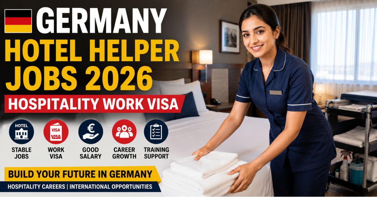 Germany Hotel Helper Jobs 2026