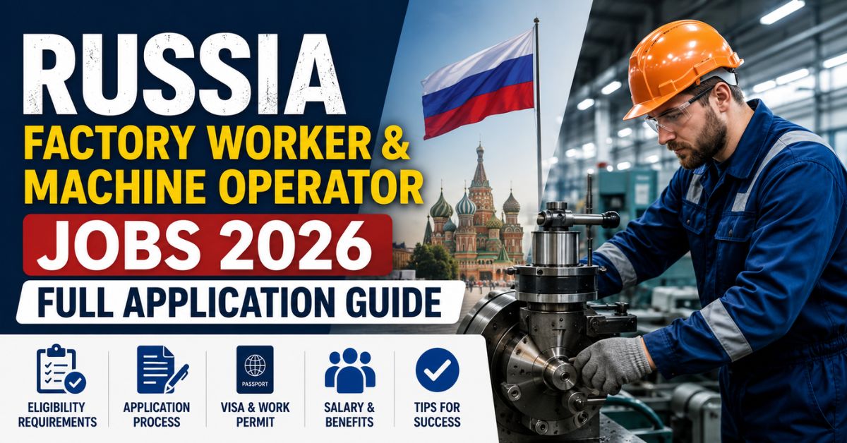 Russia Factory Worker & Machine Operator Jobs 2026 Guide