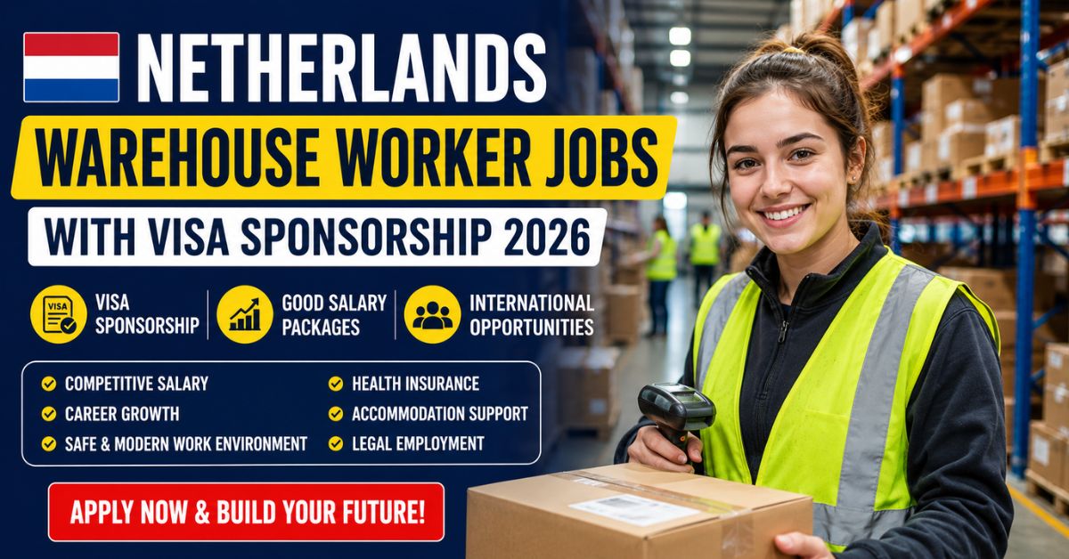 Netherlands Warehouse Worker Jobs with Visa Sponsorship 2026