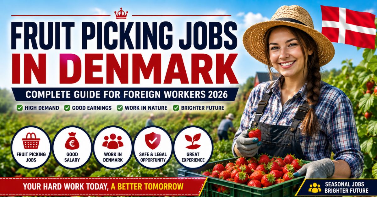 How to Apply for Fruit Picking Jobs in Denmark for Foreign Workers
