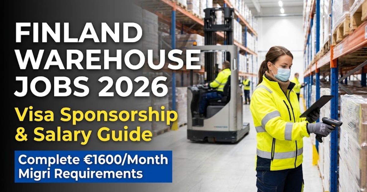 Finland Warehouse Jobs 2026: Visa Sponsorship & Salary Guide