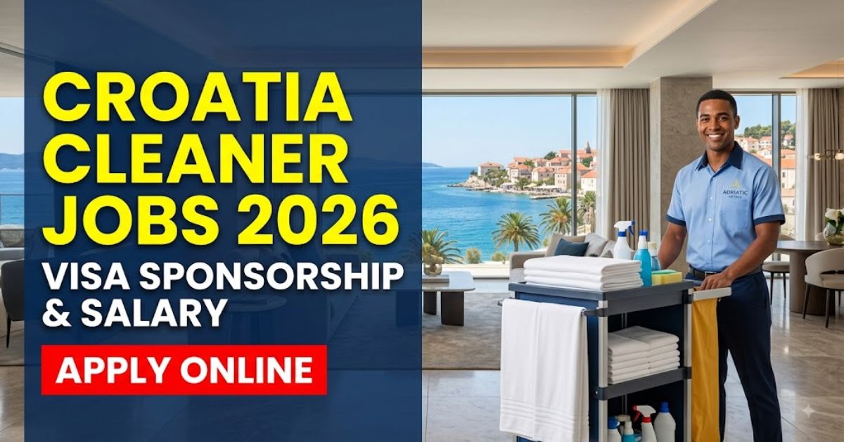 Croatia Cleaner Jobs 2026: Visa Sponsorship & Salary Guide