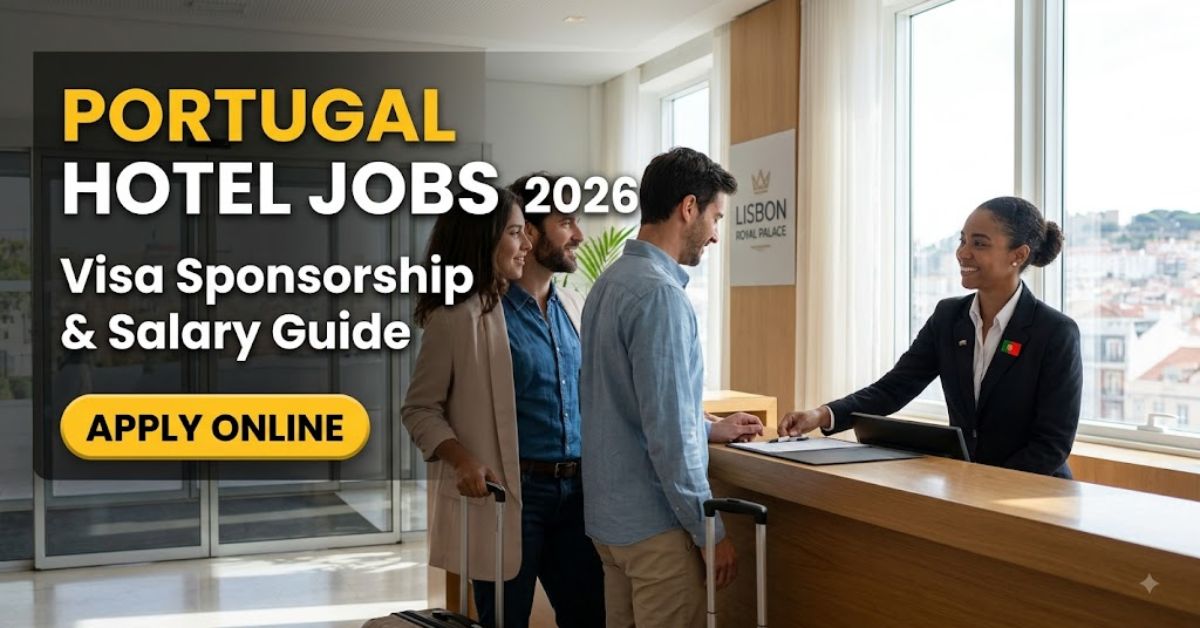 Portugal Hotel Jobs 2026: Visa Sponsorship, Salary & Application