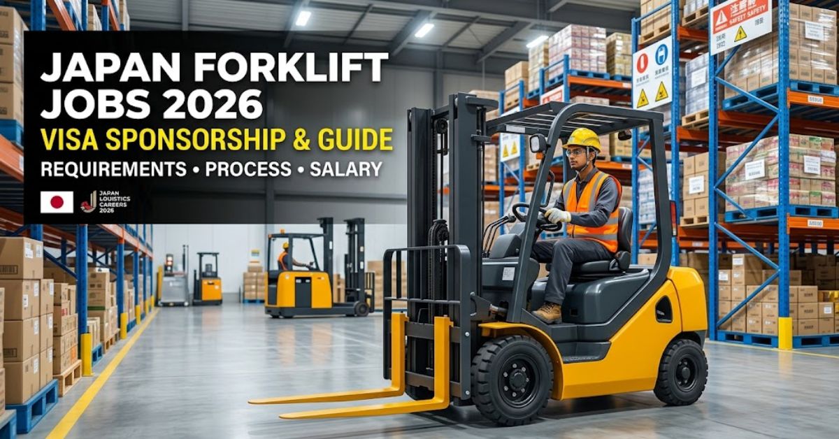 Japan Forklift Operator Jobs 2026: Visa Sponsorship & License Guide
