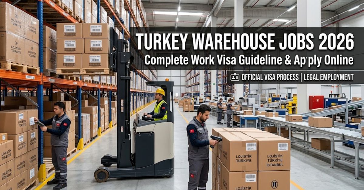 Turkey Warehouse Jobs 2026: Work Visa Guide & Apply Online