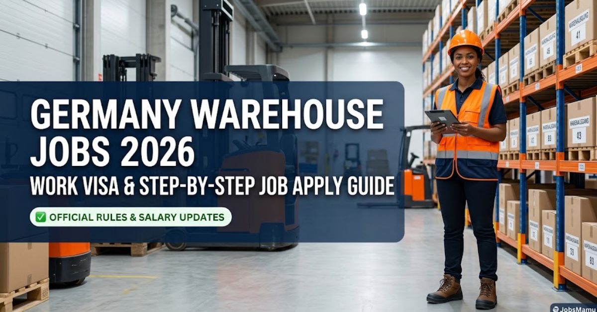 Germany Warehouse Worker Jobs 2026: Visa Guide & Apply Steps