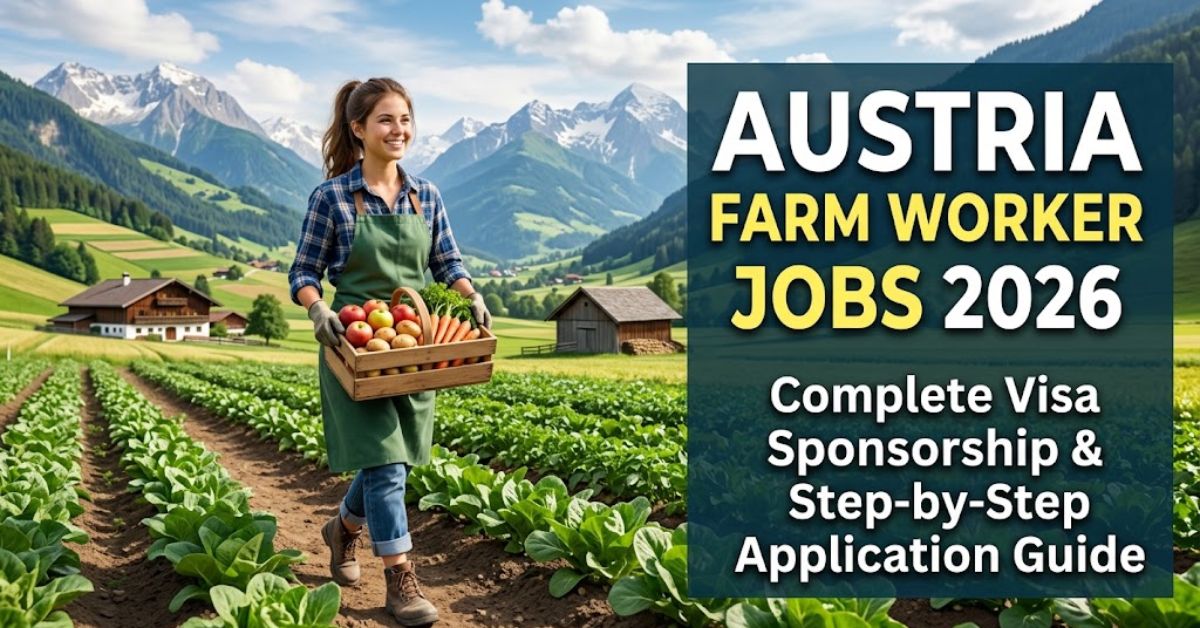 Austria Farm Worker Jobs 2026: Visa Sponsorship & Guide