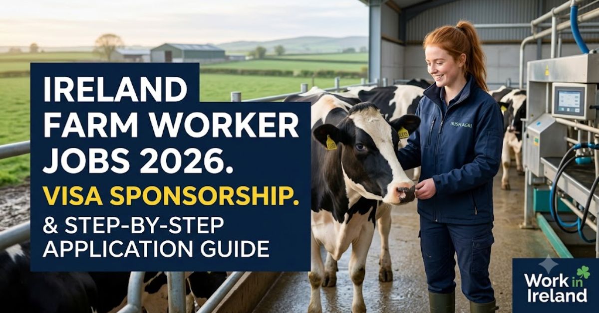 Ireland Farm Worker Jobs 2026: Visa Sponsorship & Application Guide
