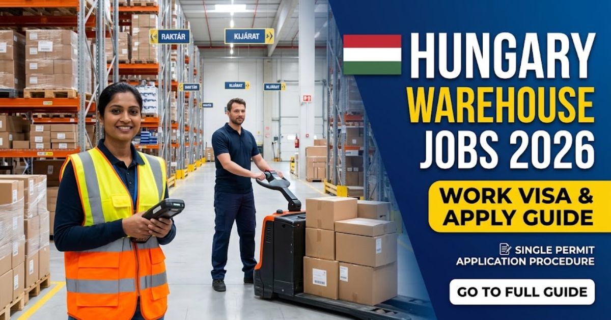 Hungary Warehouse Worker Jobs 2026: Work Visa & Application Guide