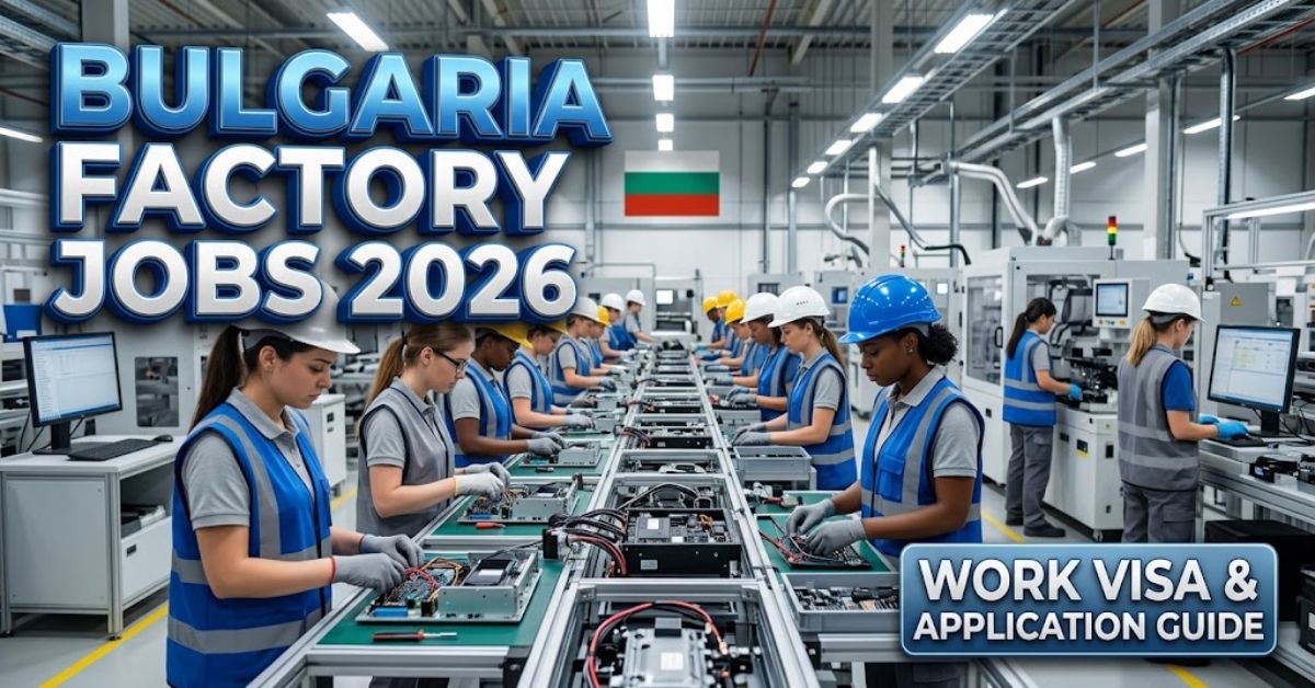 Bulgaria Factory Worker Jobs 2026: Work Visa & Application Guide